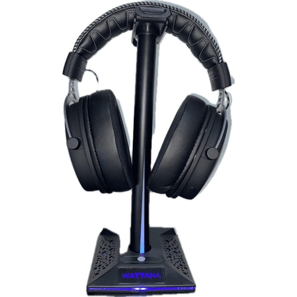 Soporte Para Diadema Wt-And-01 Andromeda Con Iluminación Led Y Puertos Usb - Imagen 6