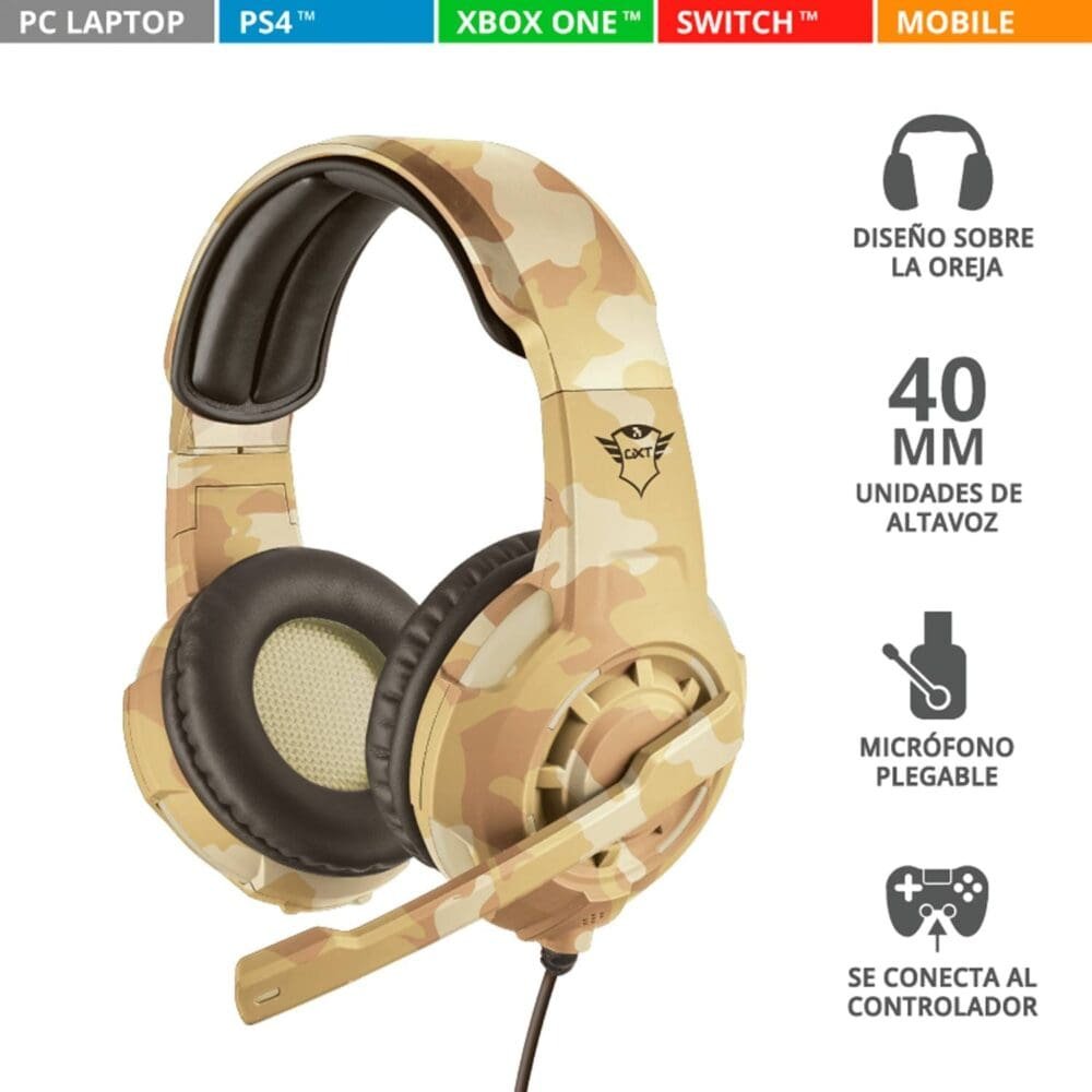 Combo Trust Gxt 310d + Gav 101 Gav Beige - Imagen 3