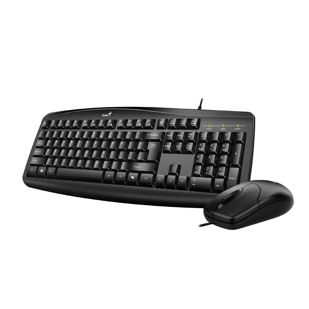 Combo Genius Teclado + Mouse Smart KM-200 Alambrico