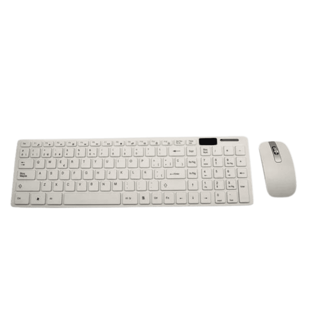 Combo Mouse Teclado Inalámbrico White 10306m - Imagen 5