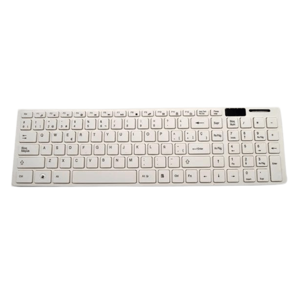 Combo Mouse Teclado Inalámbrico White 10306m - Imagen 2