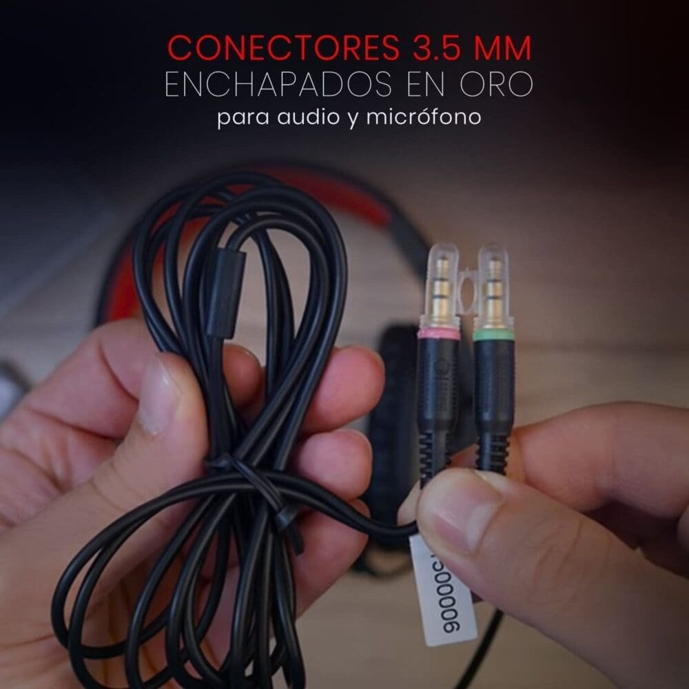 Diademas Gamer Redragon H120 Ares 3.5 - Imagen 7