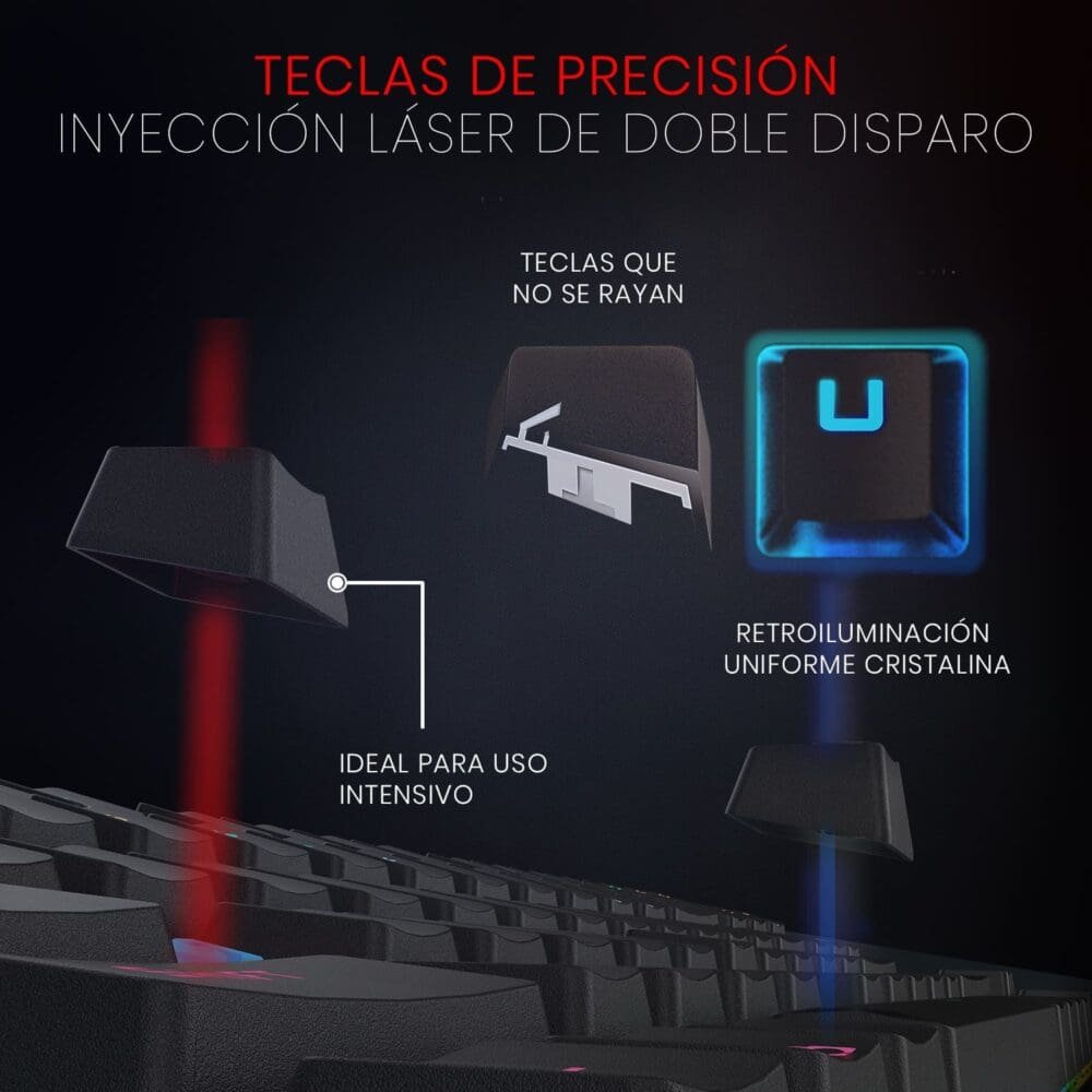 Combo Redragon Teclado/Mouse K552-Rgb - Imagen 7