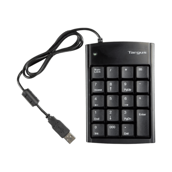 Miniteclado Numerico Usb Pauk10 Gris/Negro