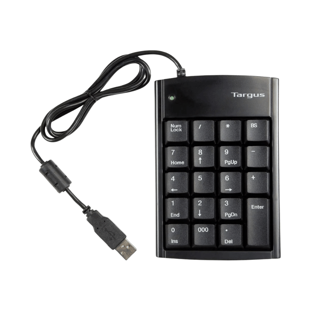 Miniteclado Numerico Usb Pauk10 Gris/Negro