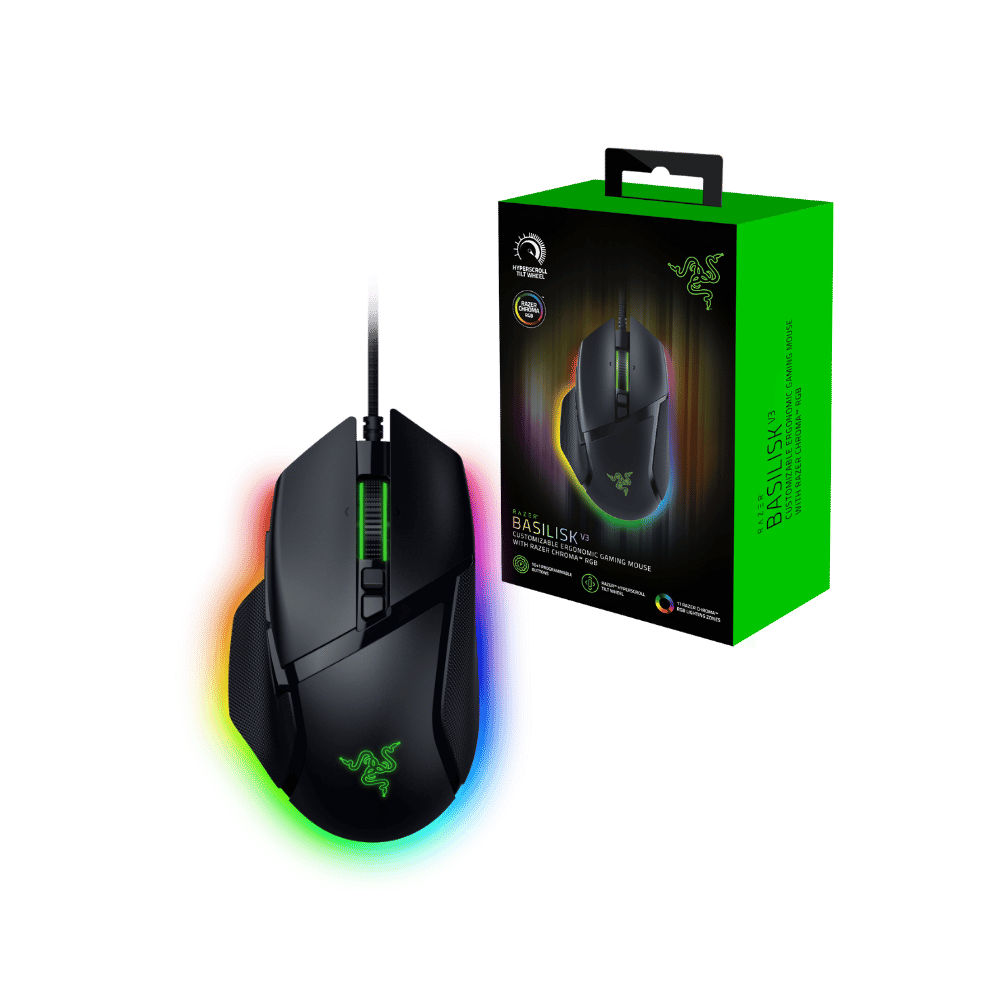 Mouse Razer Basilisk V3 - Ergonomic Wired Gaming Mouse