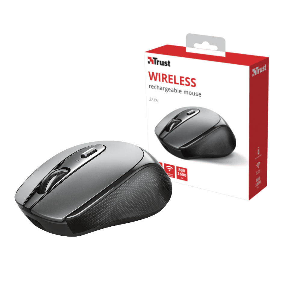 Mouse Trust Zaya Inalámbrico Recargable