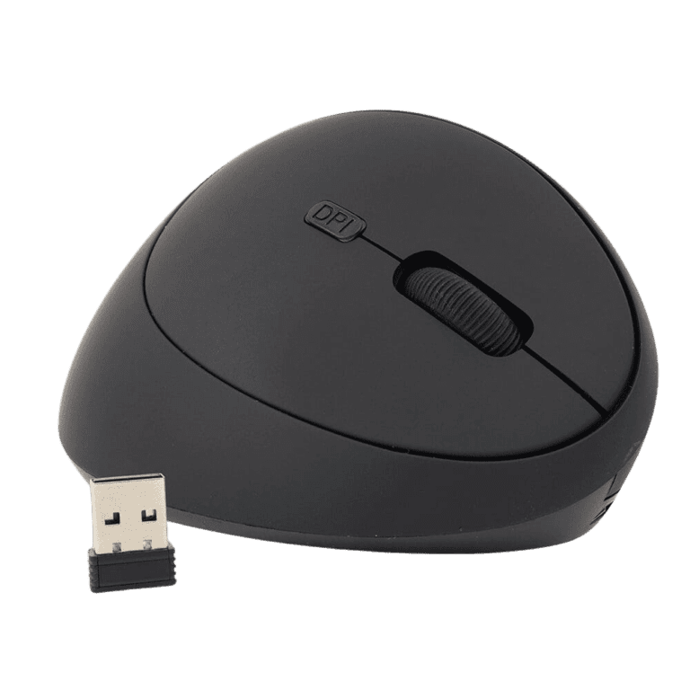 MOUSE VERTICAL INALAM. RECARGABLE BALL jaltech