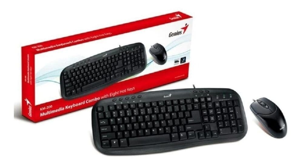 Combo Genius Km-200 Alambrico - Imagen 2