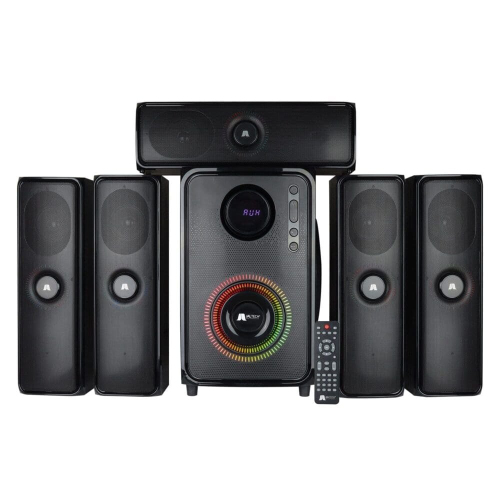 Teatro En Casa 5.1 Circle Led  Jal908