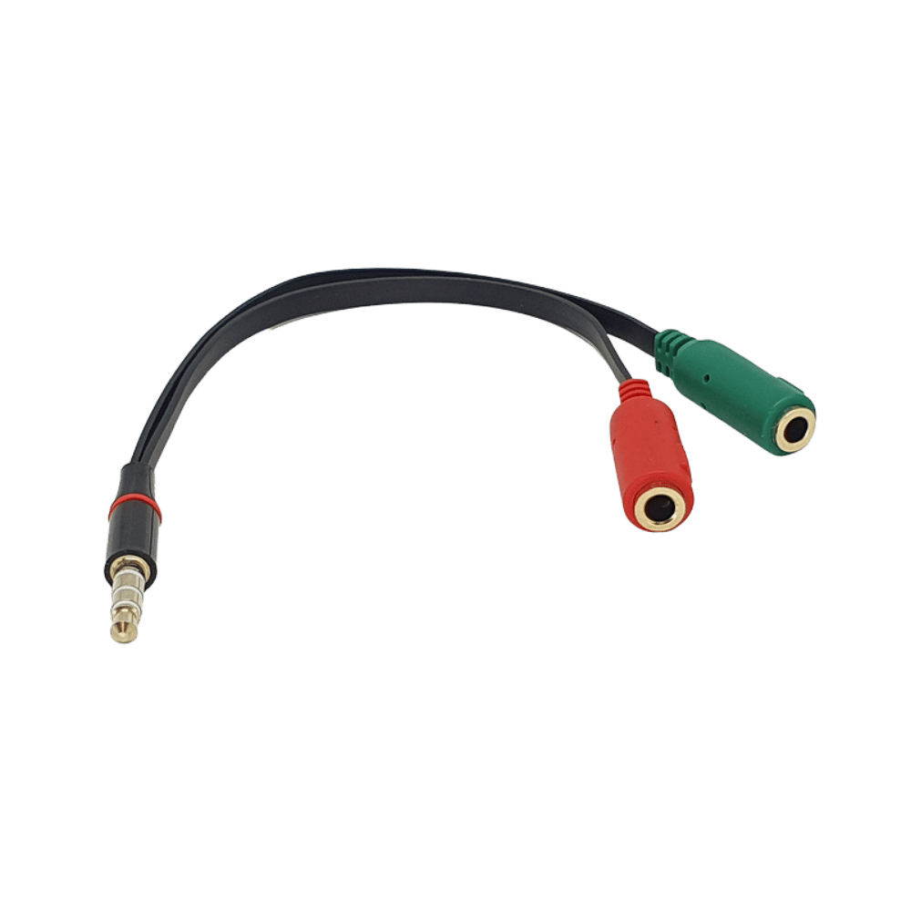 Cable Adapt. 3.5mm A Mic Y Audio B528 10848