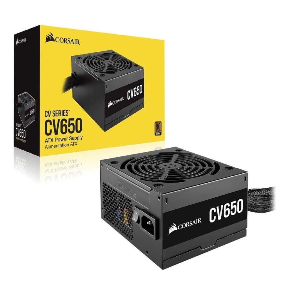 Fuente De Poder Corsair Cv650 Eps, 650w 80 Plus Bronze