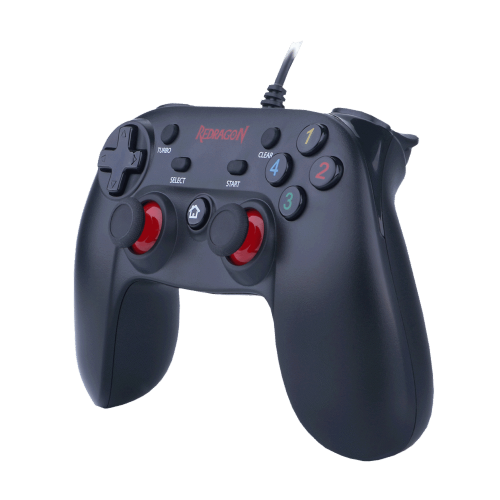 Control De Juegos Alambrico Redragon Saturn G807 (Negro) - Imagen 2