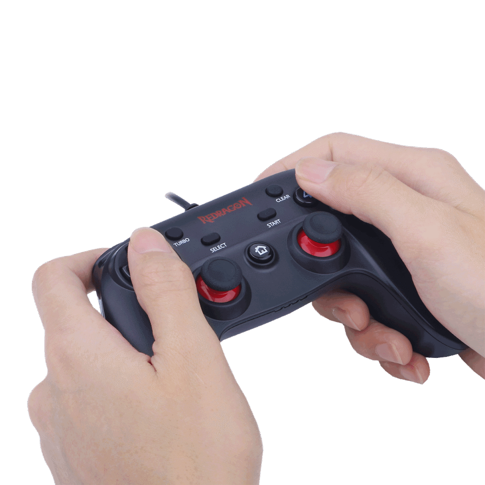 Control De Juegos Alambrico Redragon Saturn G807 (Negro) - Imagen 4