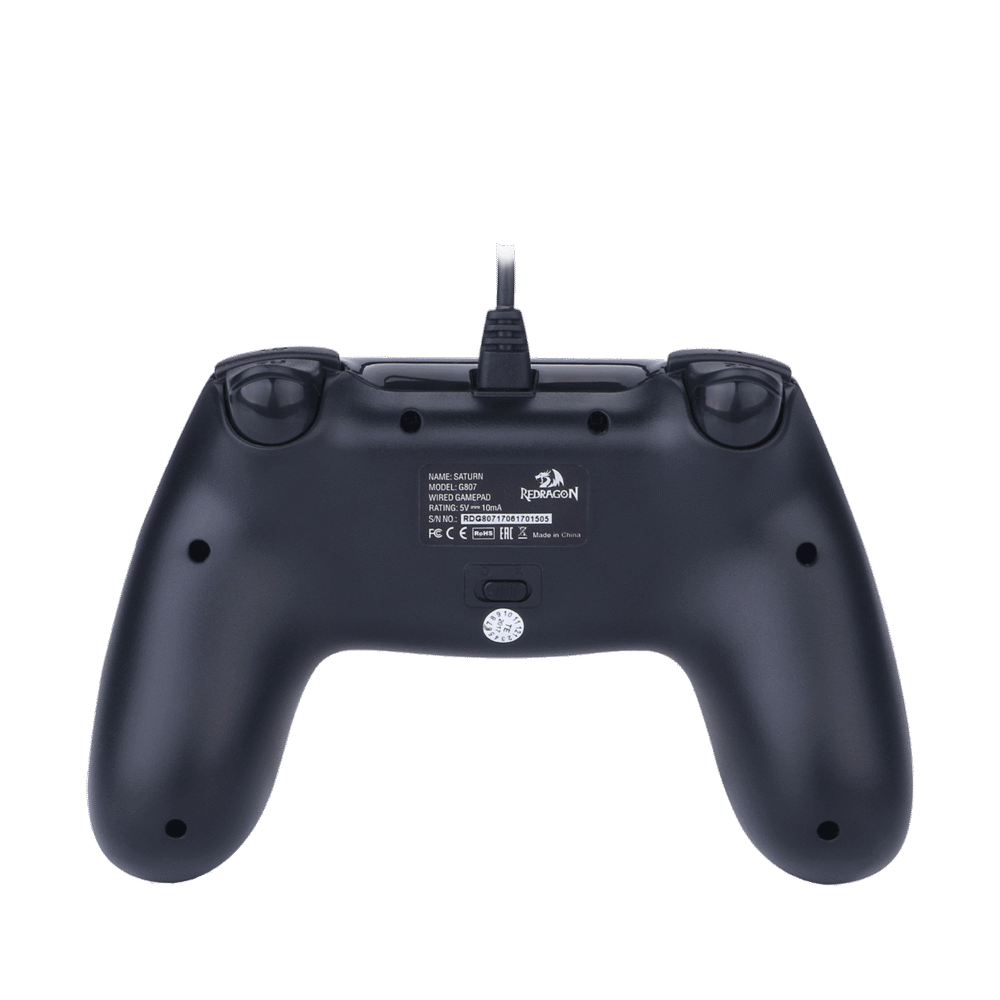 Control De Juegos Alambrico Redragon Saturn G807 (Negro) - Imagen 10