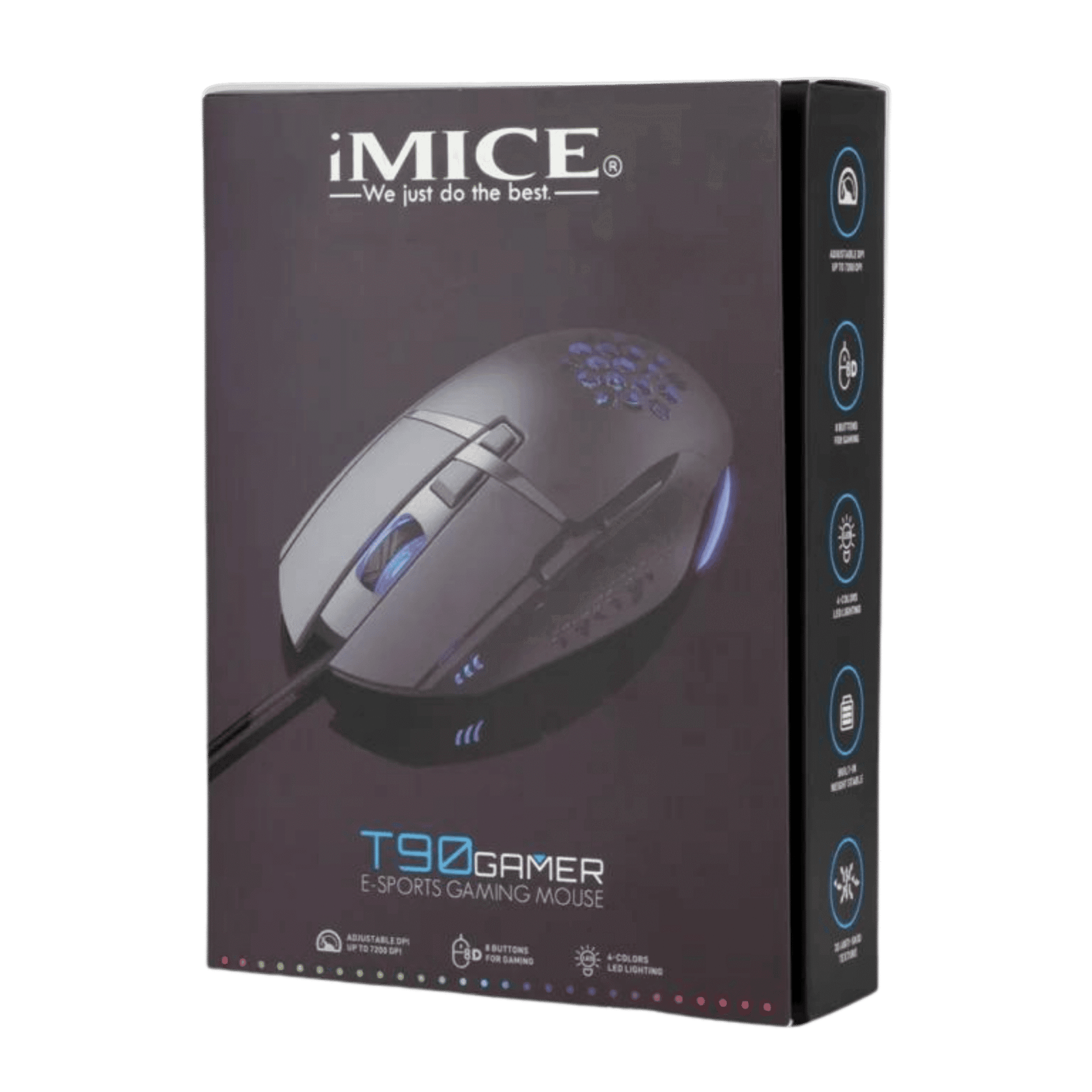 Mouse Gamer 8d Retro T90 80378 - Imagen 6