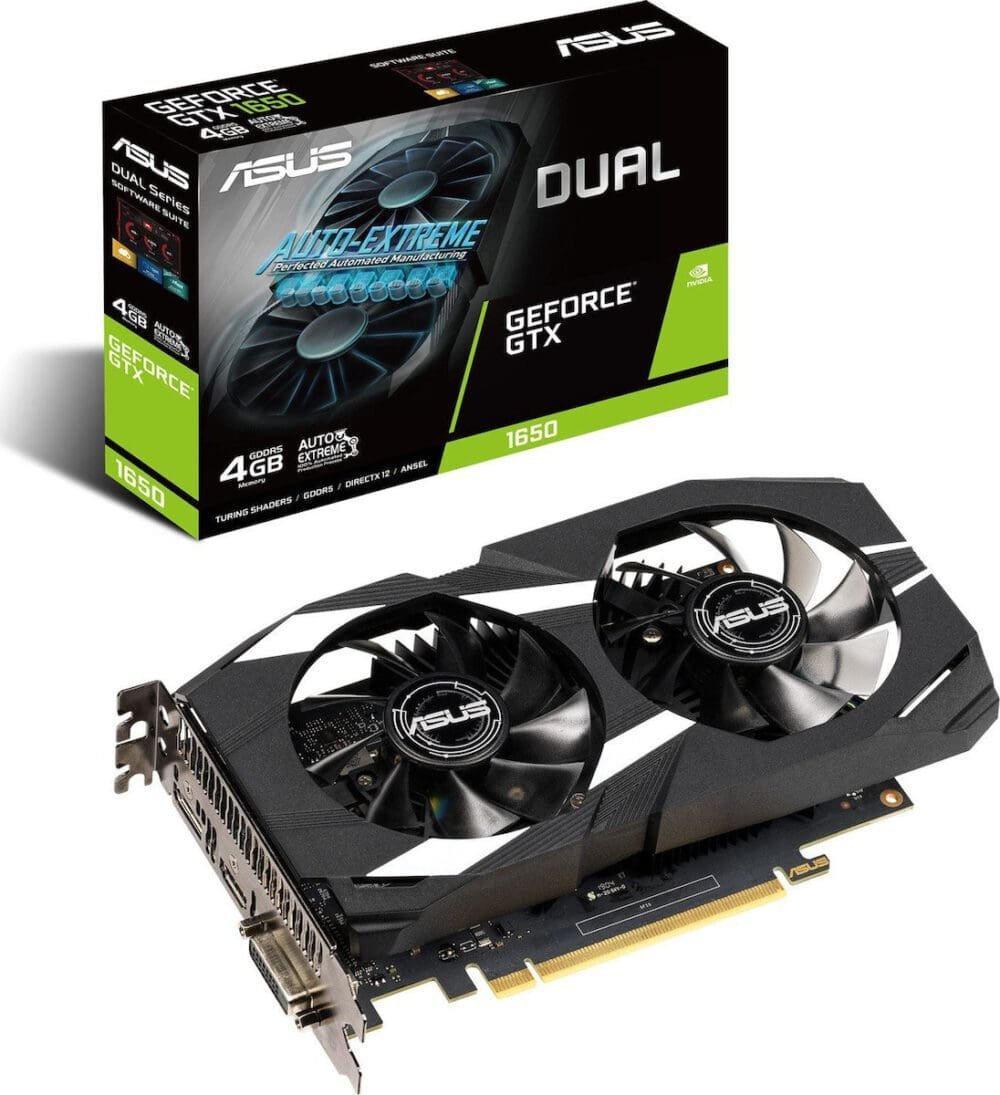 Tarjeta De Video Asus Dual Geforce Gtx 1650 V2 Oc Edition 4gb Gddr6