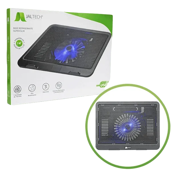 Base Refrigerante Superslim Negra N191 10599