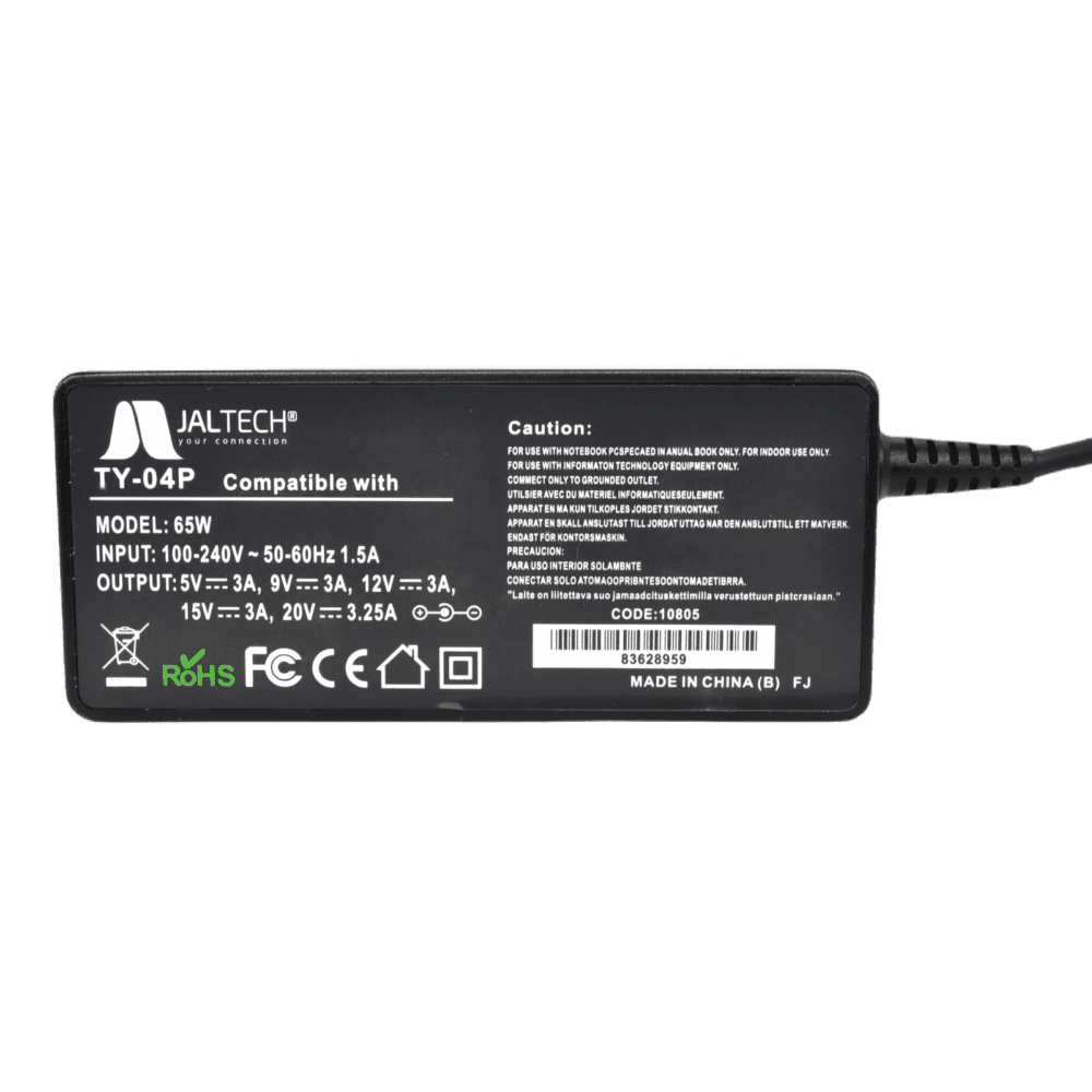 Cargador Para Portatil Tipo C 65w Ty04p - Imagen 2