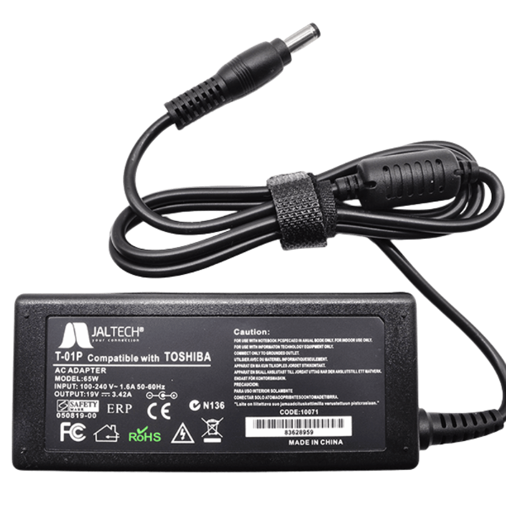 Cargador Para Toshiba 19v 3,42a/ T01p 10071 - Imagen 2