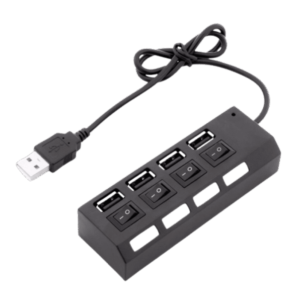 Hub Usb 1.0 Switch Led X4 Eco B626 11137