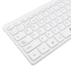 Teclado Slim Blanco Cable Usb K1000 11436 (4)