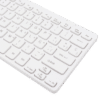 Teclado Slim Blanco Cable Usb K1000 11436 (5)