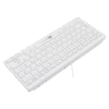 Teclado Slim Blanco Cable Usb K1000 11436 (6)