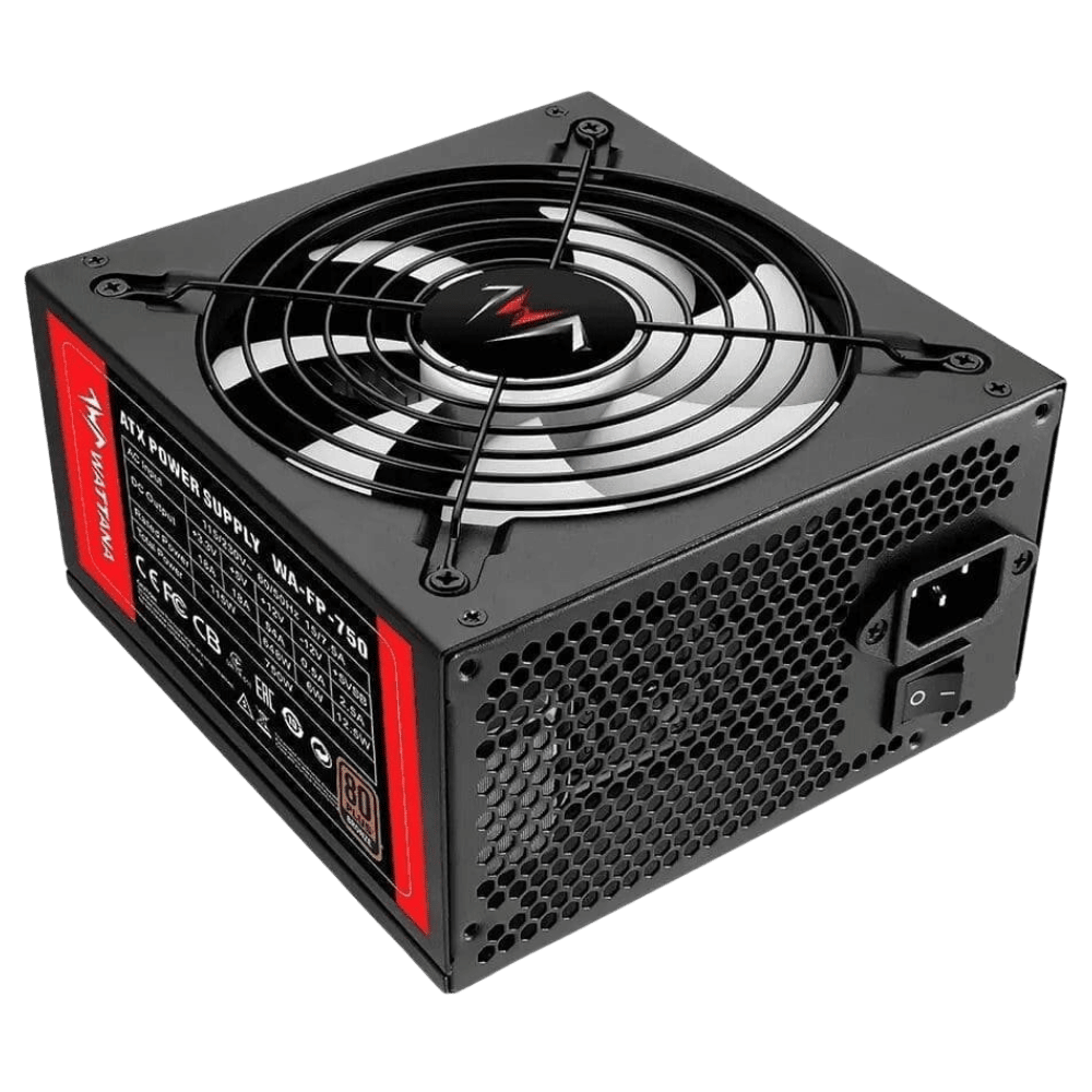 Fuente De Poder Wattana 500w Reales Wa-Fp-500 80 Plus Bronze