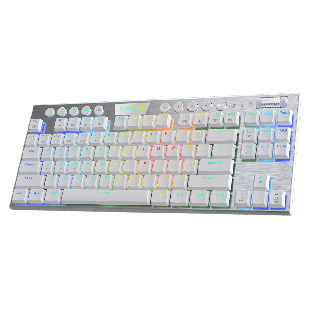 Teclado Inalámbrico Gamer Redragon Horus Tkl K621 Rgb Switch Rojo (9)