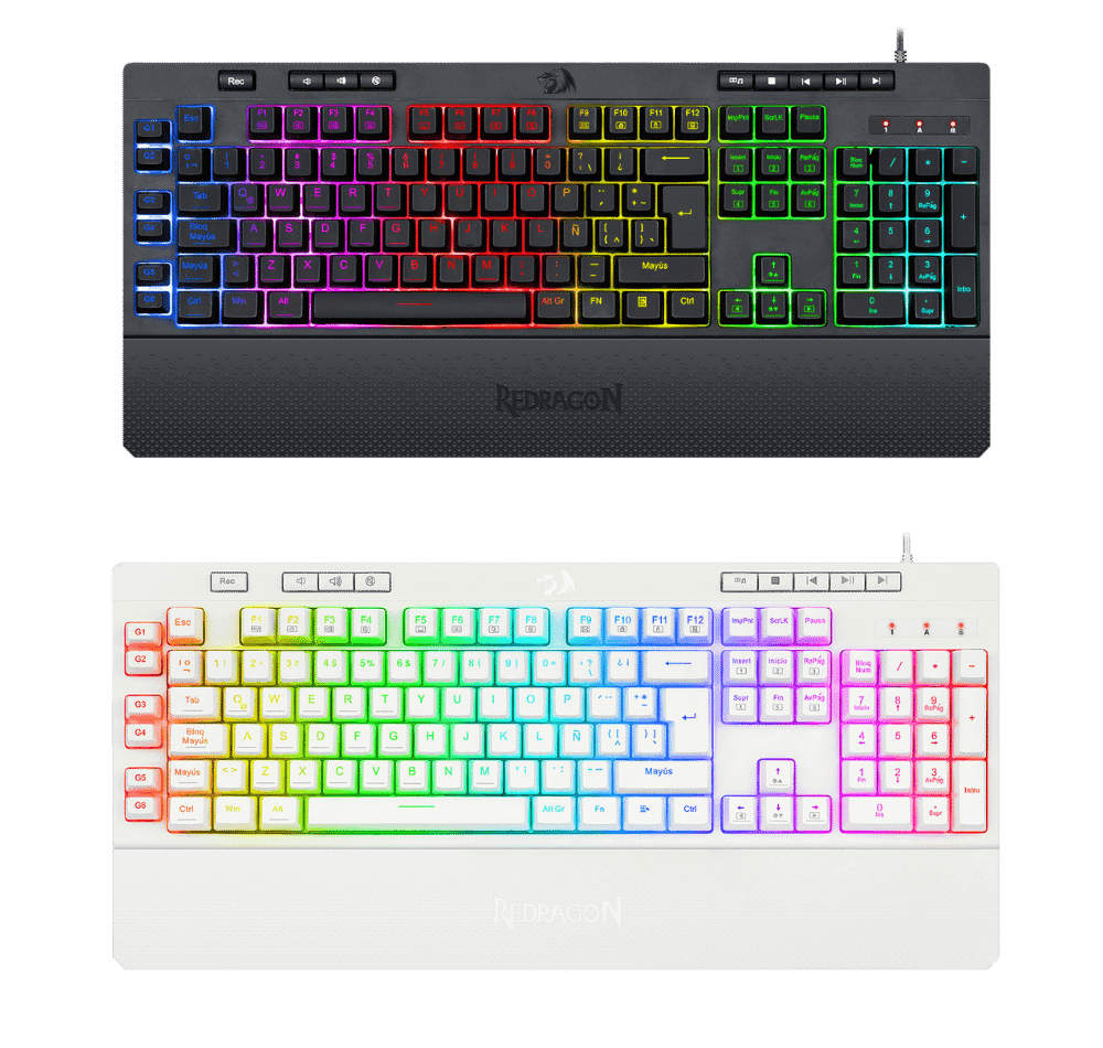 Teclado Redragon Shiva K512-Rgb, Membrana Keyboard