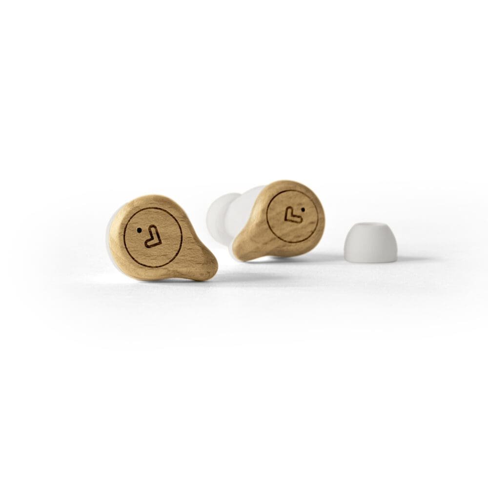 Audífonos Energy Sistem Eco True Wireless Beech Wood / Inalámbricos Madera De Haya - Imagen 3