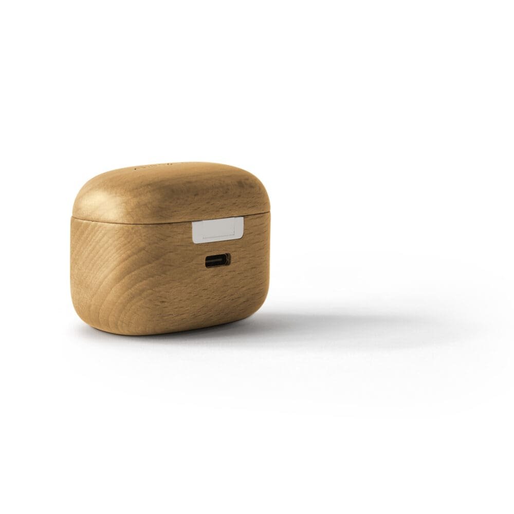 Audífonos Energy Sistem Eco True Wireless Beech Wood / Inalámbricos Madera De Haya - Imagen 2
