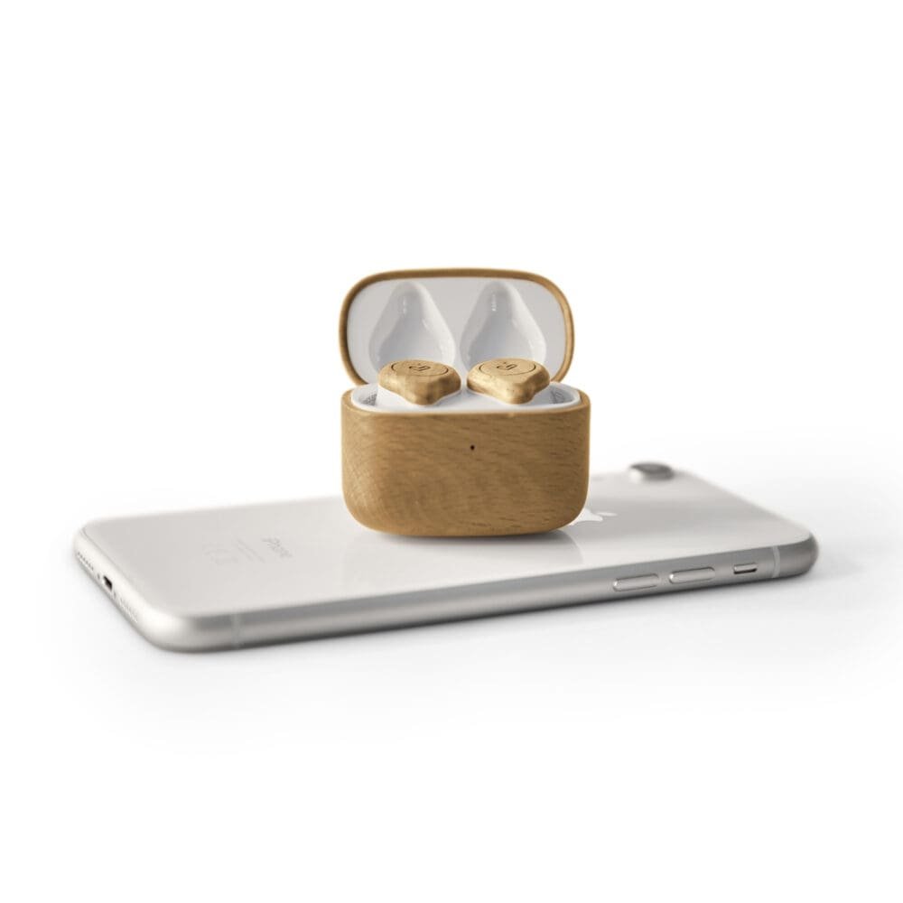 Audífonos Energy Sistem Eco True Wireless Beech Wood / Inalámbricos Madera De Haya - Imagen 5