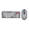 Combo Office: Teclado+Mouse 2.4G, Stand 18″, Speakers RGB, Pad Gel - Imagen 3