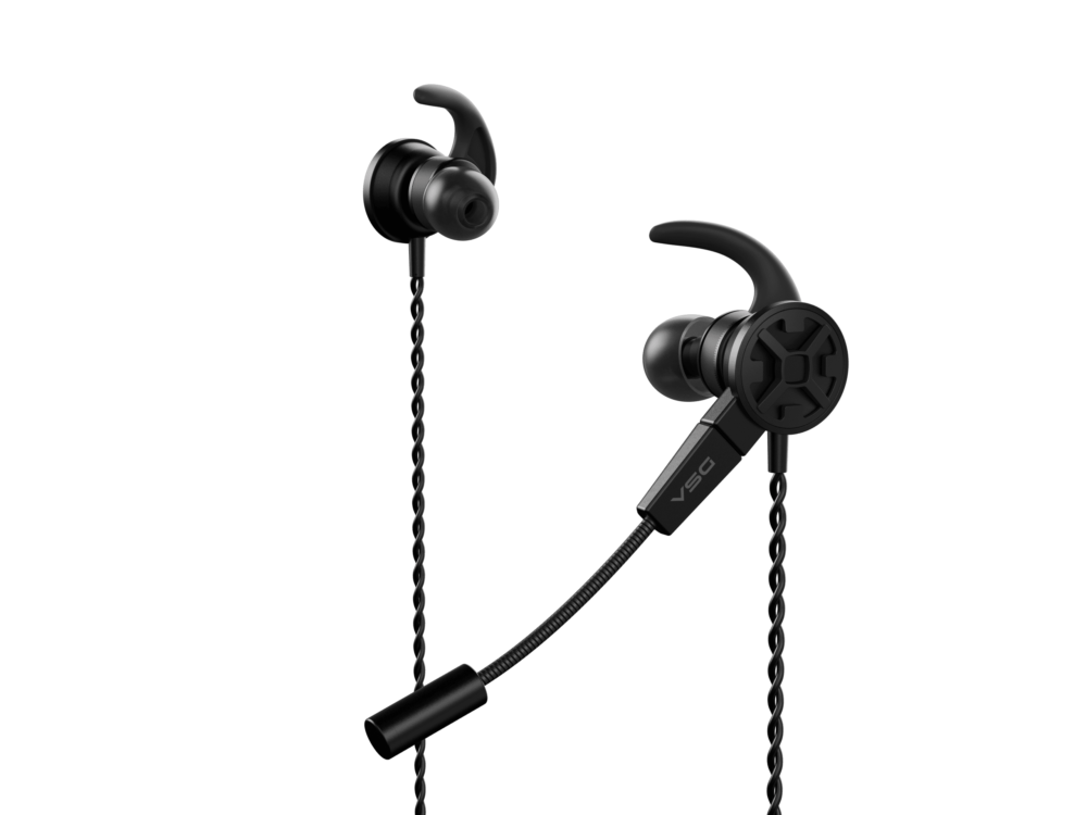 Audífono Vsg Vg-Ep806 Eris Trrs 3.5mm Negro