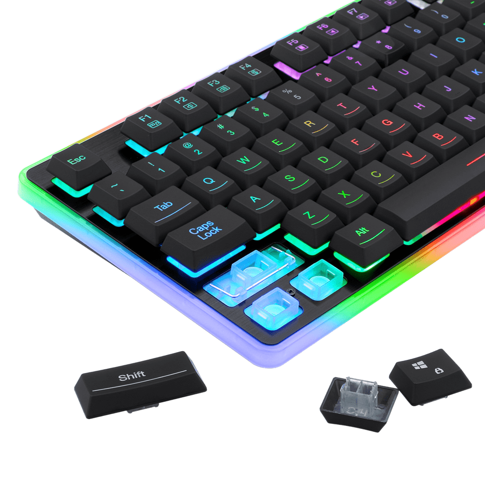 Teclado Dyaus 2 De Membrana K509rgb /Sp - Imagen 5
