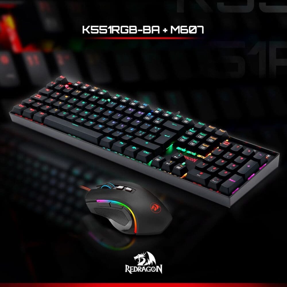 Combo Teclado y Mouse 2 en 1 REDRAGON K551 RGB - Imagen 4