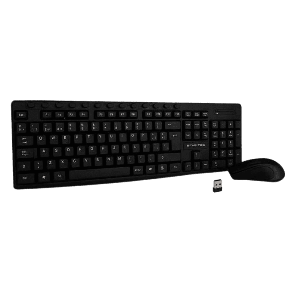 Combo Inalambrico Usb Teclado+Mouse Star Tec St-Cb-73 Negro - Imagen 2