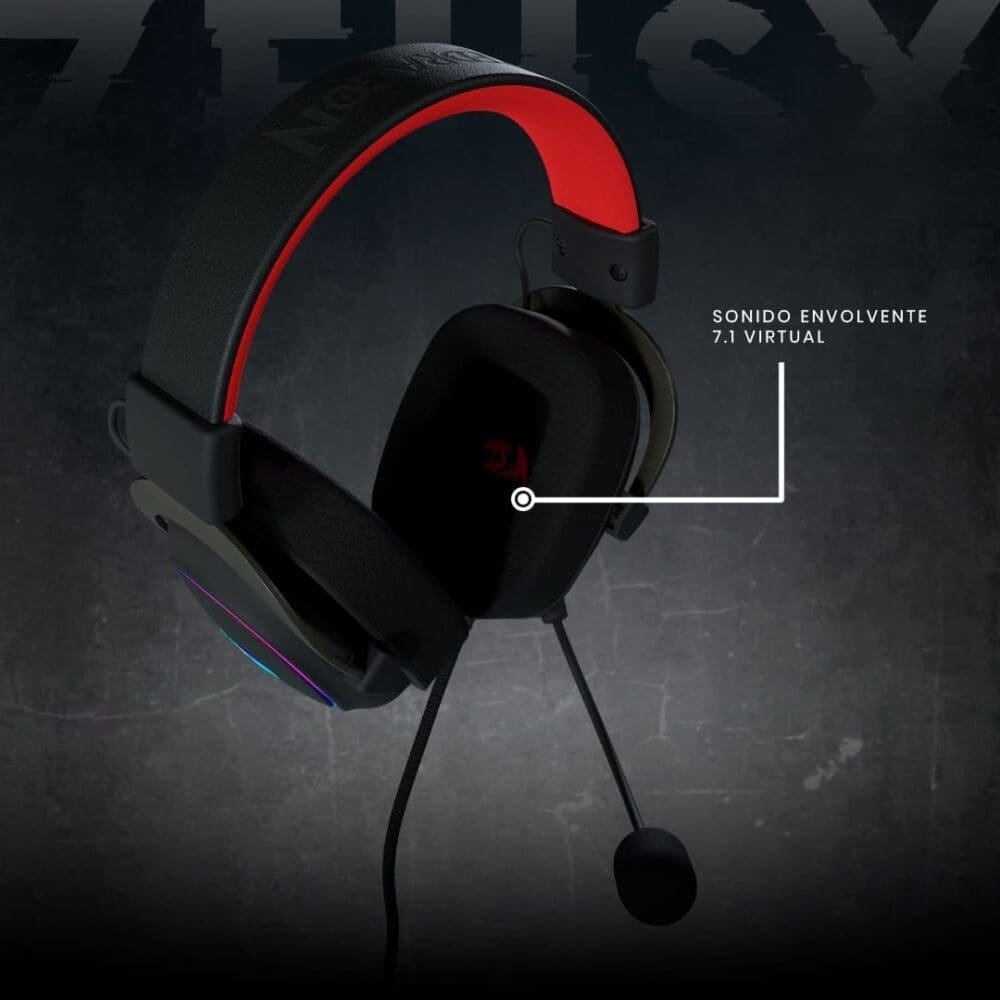 Diadema Redragon Zeus X H510-Rgb Usb - Imagen 4