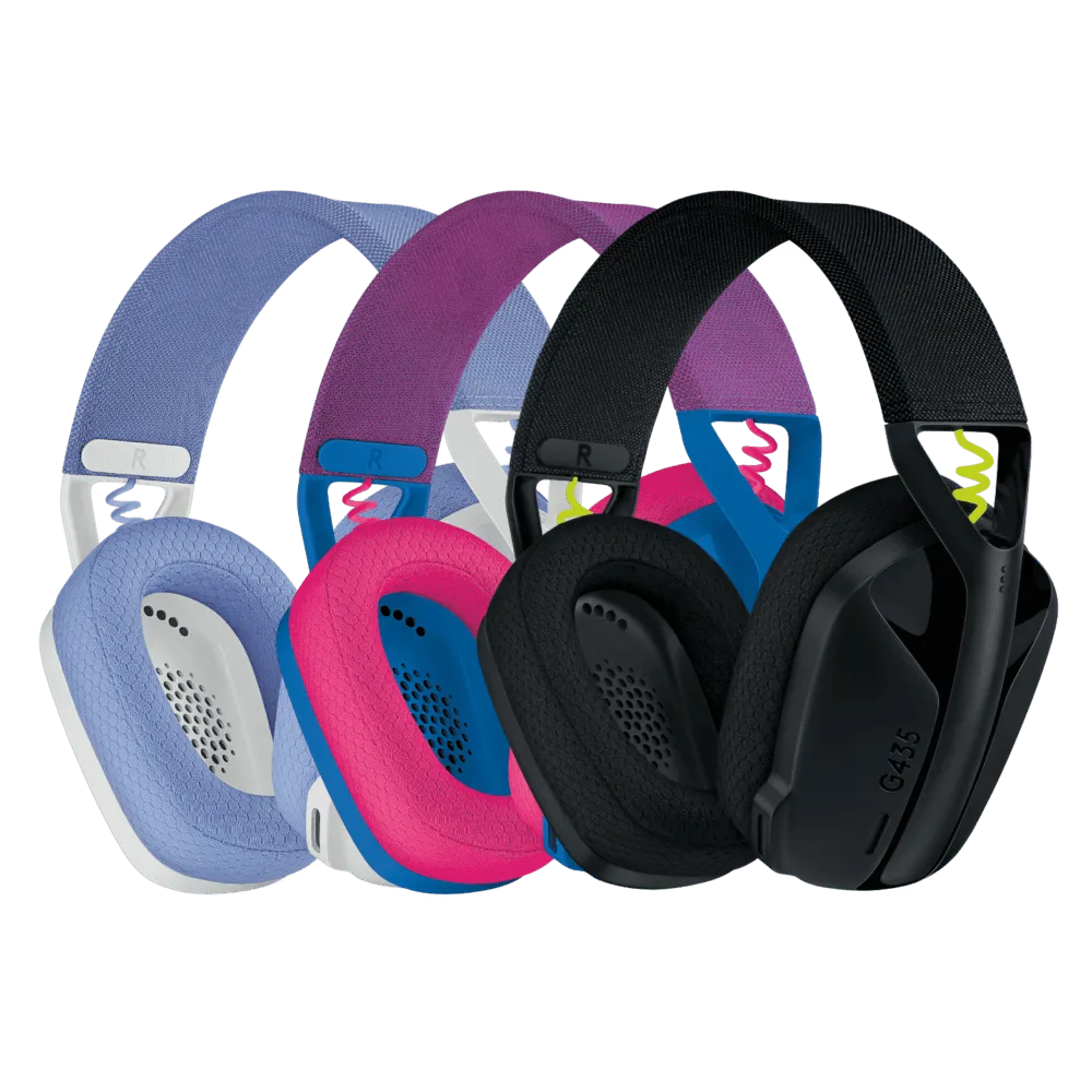 Audífonos Diadema Gaming Logitech G435/Bluetooth/USB