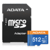 Adata Memoria Micro Sd Con Adaptador Sd Class 10 A1 - Thumbnail Image 2