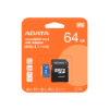Adata Memoria Micro Sd Con Adaptador Sd Class 10 A1 - Thumbnail Image 4