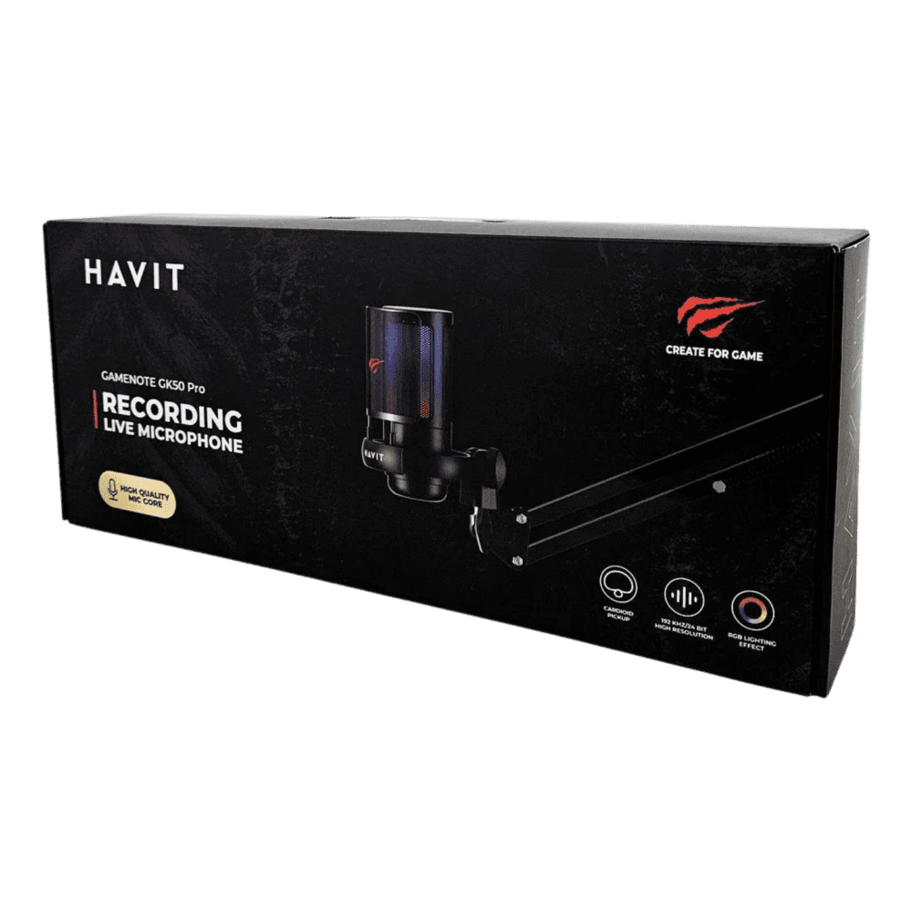 Microfono Podcast Rgb Havit Gk50 Pro - Imagen 3