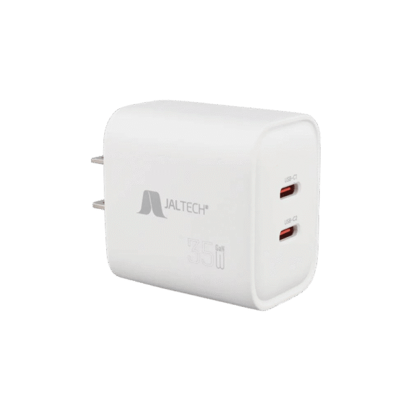 Cargador Gan 35w Con Cable Tipo C Jaltech 30636