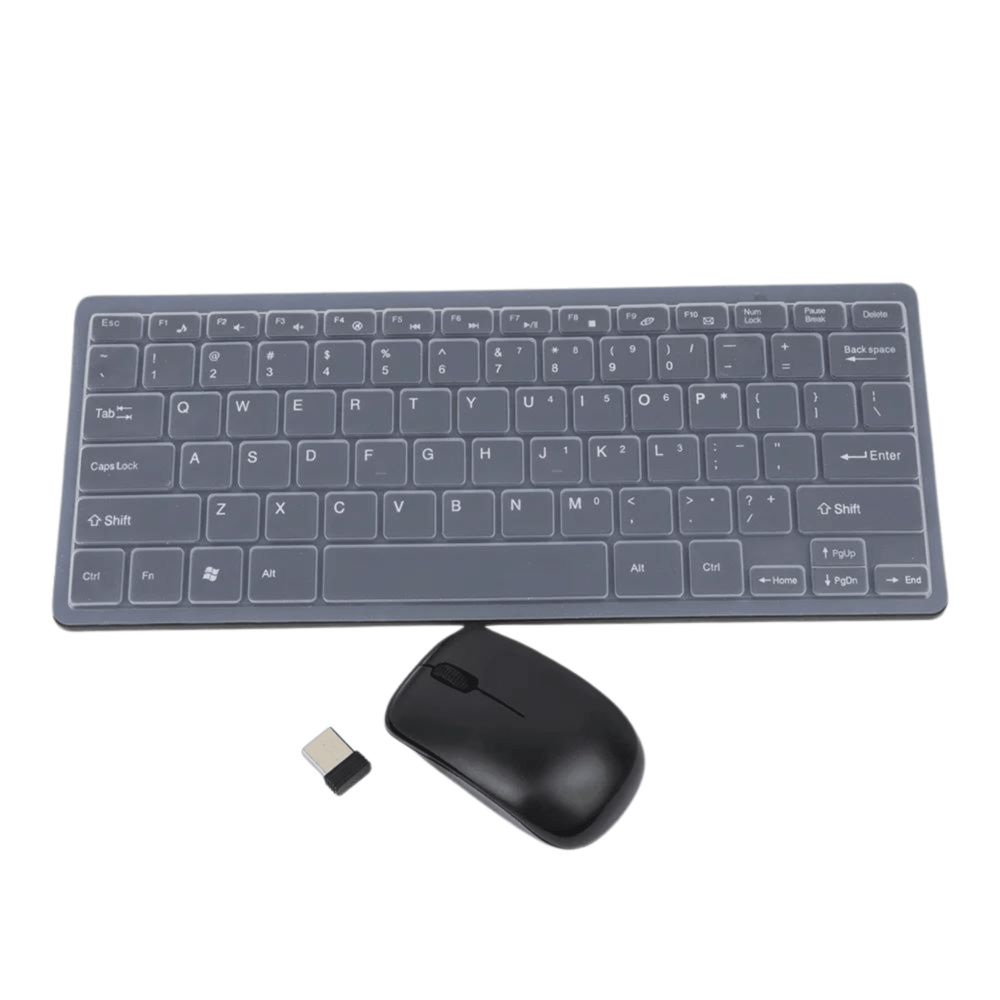 Combo Inalambrico Teclado Mouse Slim K03 - Imagen 2