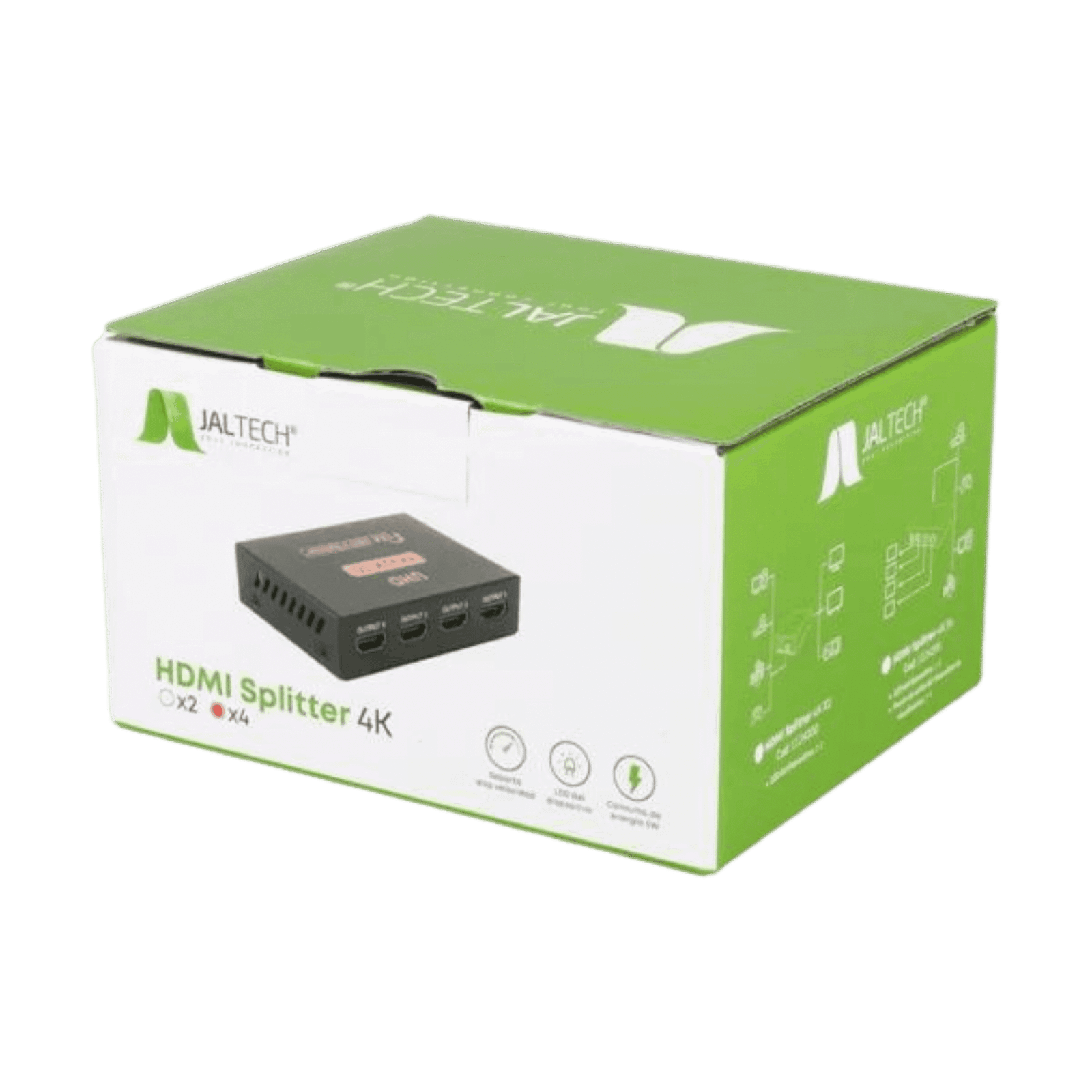Hdmi Splitter X4 4k Lh045 11243 Jaltech - Imagen 5