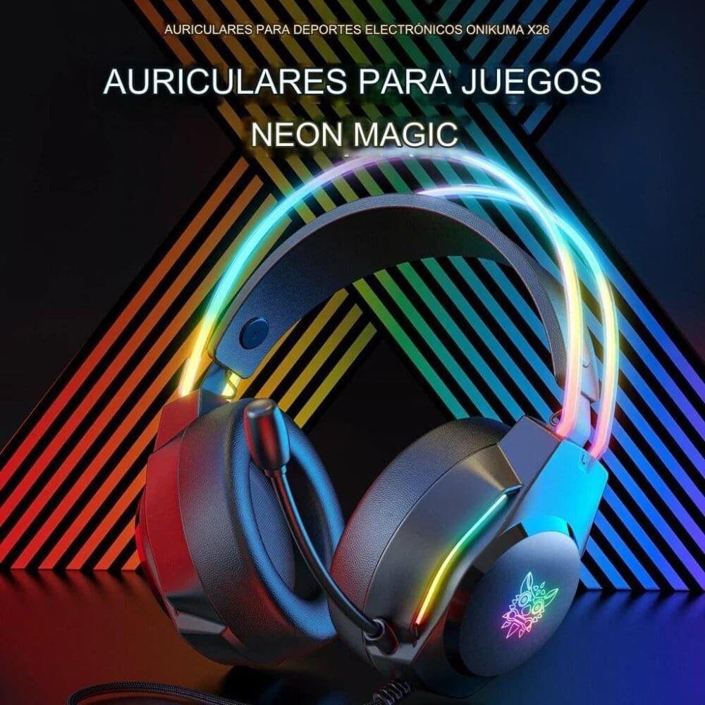 Audífonos Onikuma X26 Rgb Jal-X26 - Imagen 2