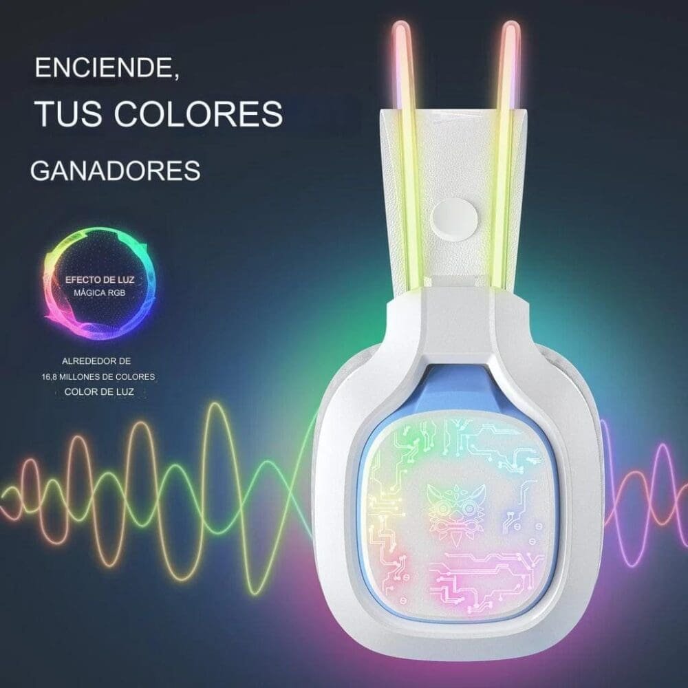 Audífonos Onikuma X22 Usb Rgb Jal-22 - Imagen 3
