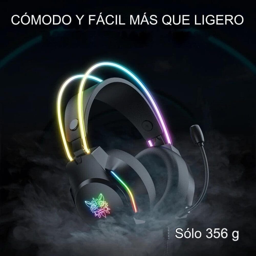 Audífonos Onikuma X26 Rgb Jal-X26 - Imagen 4